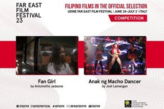 ‘Fan Girl,’ ‘Anak ng Macho Dancer’ competing in Italy’s Far East Film Festival