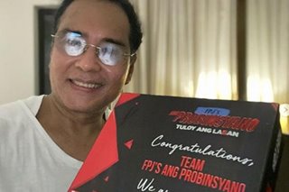 John Arcilla feels 'safe' in hands of Star Magic after signing contract