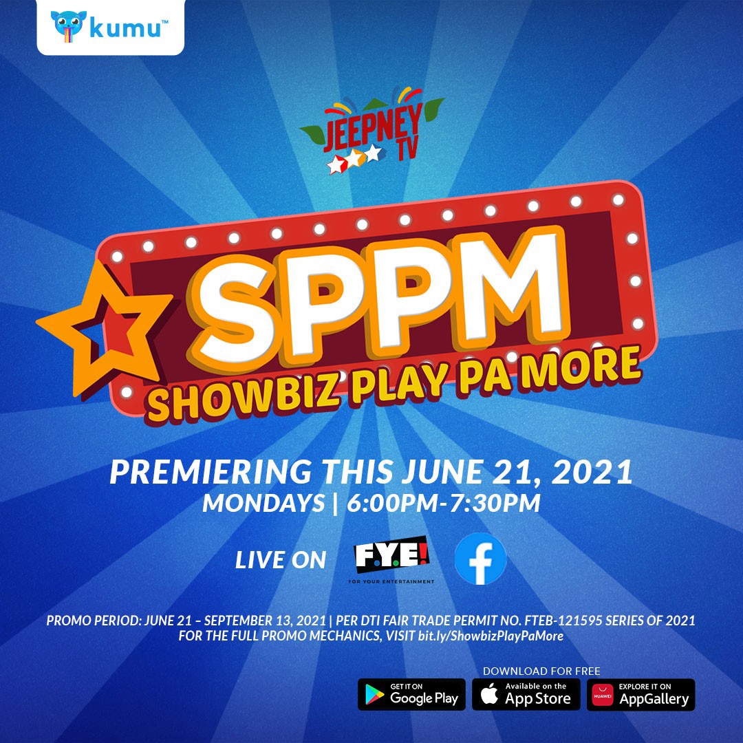 Bagong game show na &#39;Showbiz Play Pa More&#39; ipapalabas sa Jeepney TV, Kumu 1