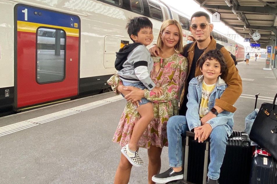 richard gutierrez and sarah lahbati in europe