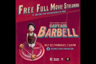 Digitally restored 'Captain Barbell' starring Dolphy to be streamed online
