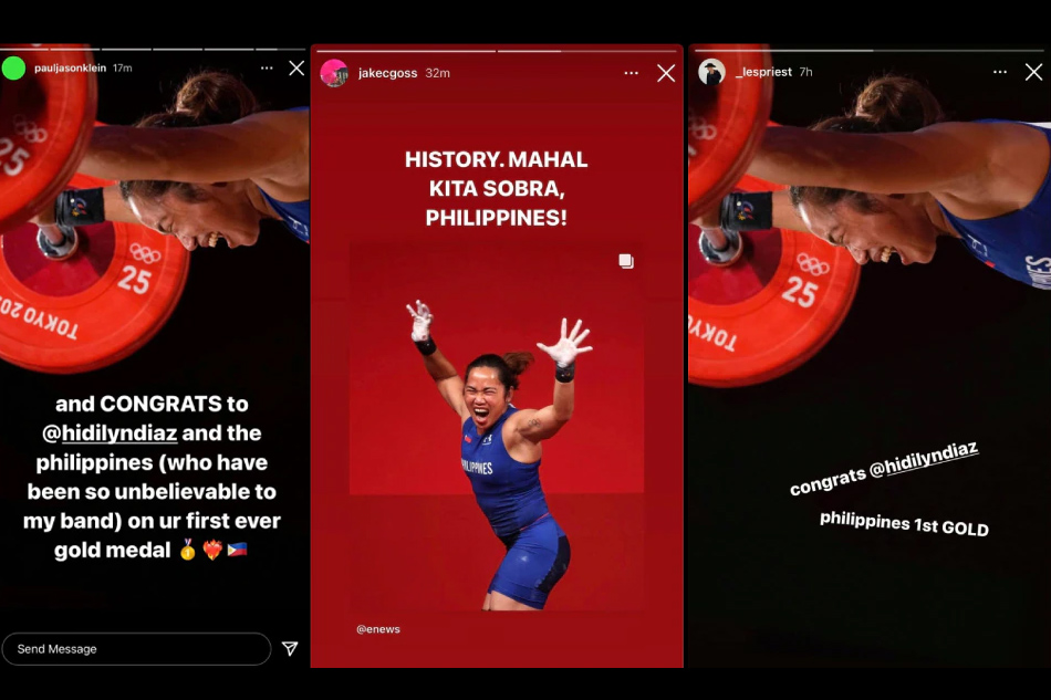 LANY congratulates Hidilyn Diaz for first Olympic gold of PH 2