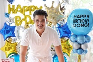 Marian Rivera throws simple birthday party for husband Dingdong Dantes