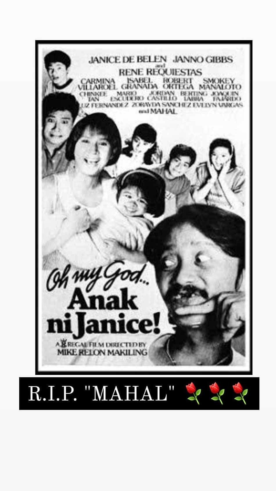 Mahal portrayed the titular elfin daughter in the 1991 comedy-fantasy film ‘Anak ni Janice.’ Instagram: @super_janice