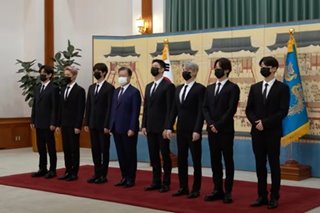 BTS meets S. Korean president ahead of UN General Assembly