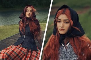 LOOK: ‘Reinvented’ Liza is fiery as a redhead