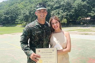 Enzo Pineda is now a Philippine Marine reservist