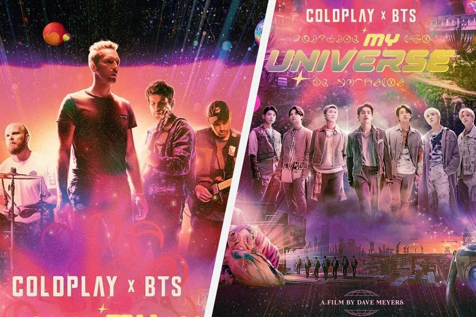 WATCH: Coldplay, BTS go sci-fi for 'My Universe' MV | ABS-CBN News