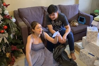 Carla Abellana, Tom Rodriguez unbox wedding gifts in new vlog