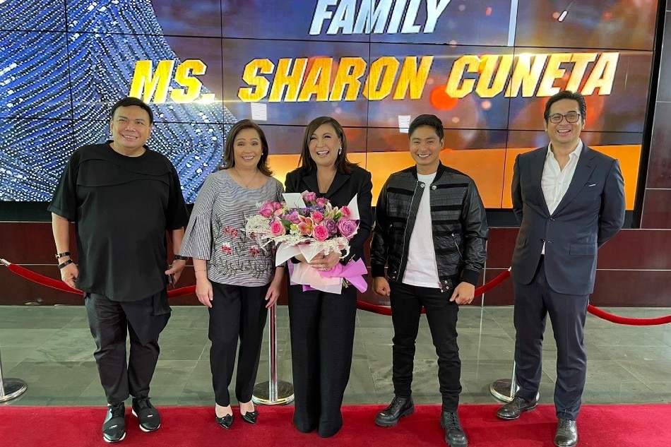 Sharon Cuneta (center) is the newest cast member of 