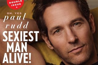 Paul Rudd named 'sexiest man alive' by People magazine