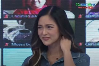 Kim, naiyak sa 'Showtime' sa nalalapit na 'Magpasikat'