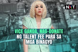 Vice Ganda, ibinigay ang talent fee sa mga binagyo