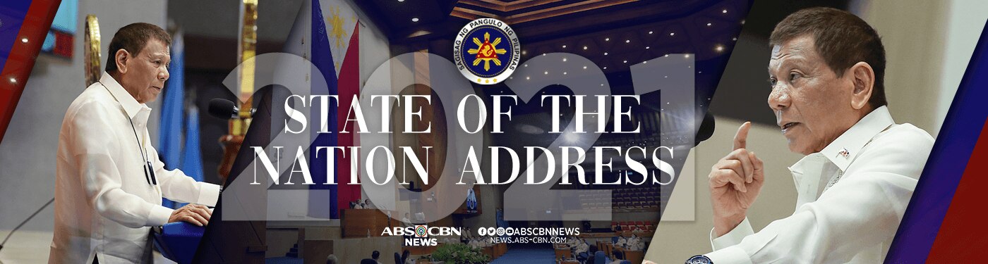 President Duterte&#39;s 2021 State of the Nation Address 1