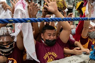 Faith, Feast of Black Nazarene draw multitudes despite pandemic