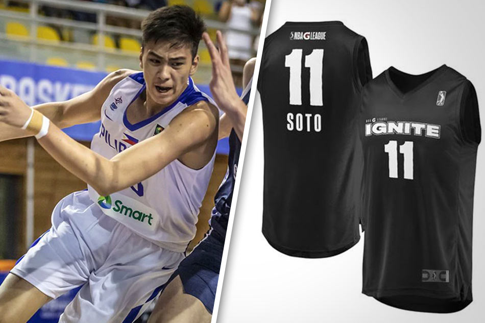 LOOK: G League online store puts out Kai 'Soto' jersey