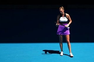 2021 Australian Open: Kvitova 'hurting' after quick Melbourne exit