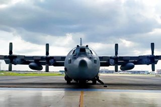 US turns over C-130 plane to Philippines amid Duterte's demand for VFA payment