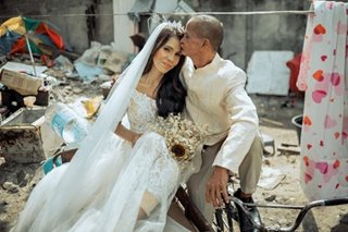 Wedding suppliers at coordinators, nag-ambagan para ipakasal ang mag-asawang mangangalakal sa Pampanga