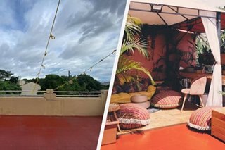 Bali-inspired na transformation ng roof deck sa Parañaque, swak sa tag-init
