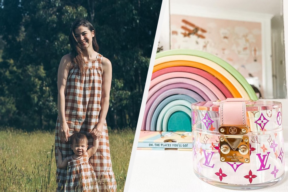 Louis Vuitton gives fancy jewelry box to Anne Curtis' daughter Dahlia