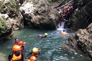 Canyoneering, patok sa Camarines Sur ngayong 'pandemic summer'
