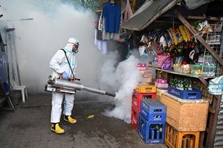 Disinfecting communities in Manila