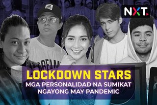 Lockdown stars: mga sumikat na personalidad ngayong may lockdown