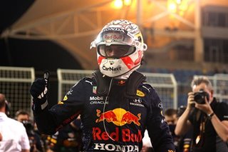Motor racing: Verstappen puts Red Bull on pole in F1 season-opening Bahrain prix