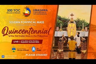 Southern Leyte diocese commemorates 500th anniversary of 1st Easter Mass in PH