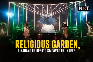 Religious garden, dinadayo ng deboto sa Davao del Norte