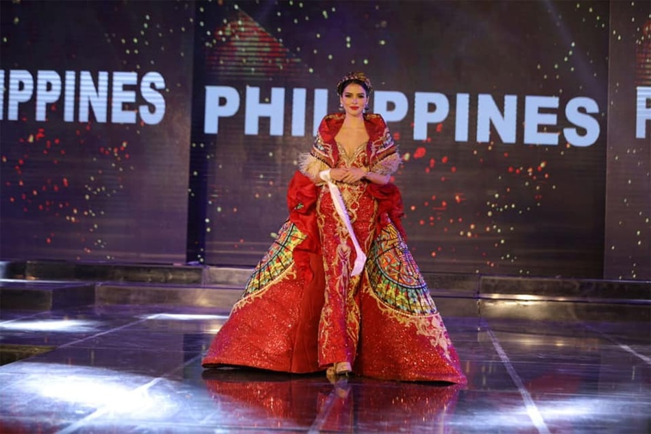 PH Bet Kelley Day Wins Best National Costume In Miss Eco International ABS CBN News
