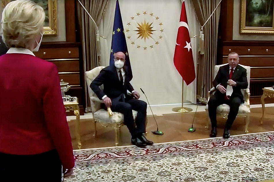 ‘Sofagate’ scandal: Turkey, EU blame each other in leaders’ seating screw-up 1