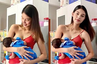 Beauty queen Jehza Huelar hopes to normalize breastfeeding