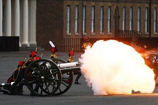 Artillery guns fire across UK in solemn tribute to Prince Philip