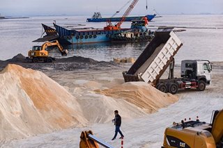 Manila Bay rehab funds not for dolomite beach: DENR