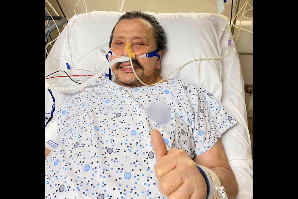 Erap back in ICU due to bacterial lung infection 1