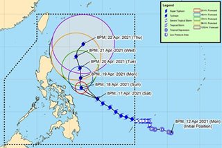 Catanduanes, Samar, 2 other areas remain under signal no. 2 as Bising intensifies