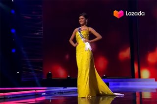 ‘Sun has come out’: Rabiya Mateo turns heads in Furne Amato gown at Miss Universe prelims