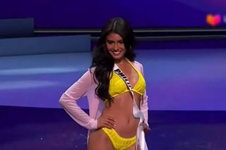 #AribaRabiya: Rabiya Mateo stuns in swimsuit competition at Miss Universe prelims