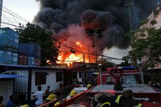 Fire hits Port Area in Manila; 1,000 families left homeless