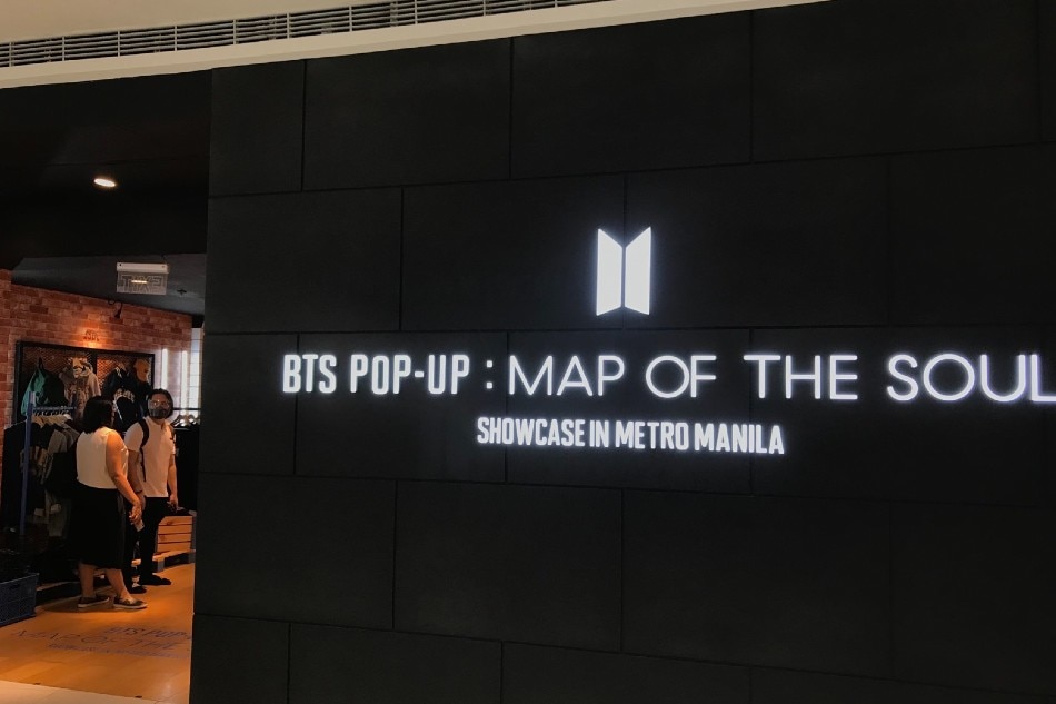 The BTS pop-up store at SM Megamall in Mandaluyong City on May 28, 2021. Jaehwa Bernardo, ABS-CBN News/File