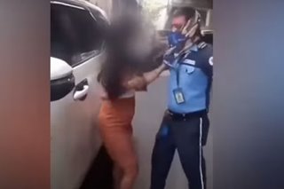 Manila police: Woman in viral altercation a 'drug courier'; 4 others arrested
