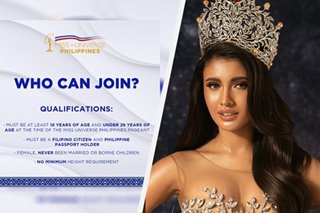 Height requirement sa Miss Universe PH tanggal na