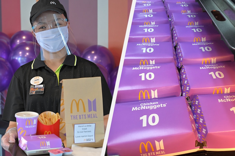 Over 2 000 Medical Frontliners Get Bts Meal Ahead Of Ph Launch Abs Cbn News