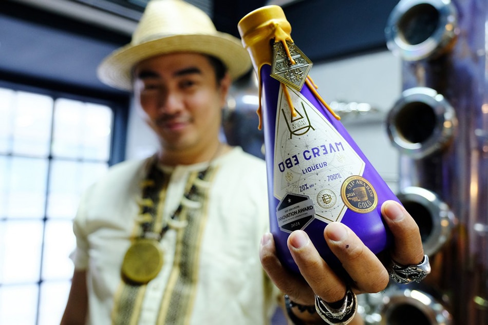 Like ube? Kalel Demetrio has made a cream liqueur that's proudly Pinoy |  ABS-CBN News