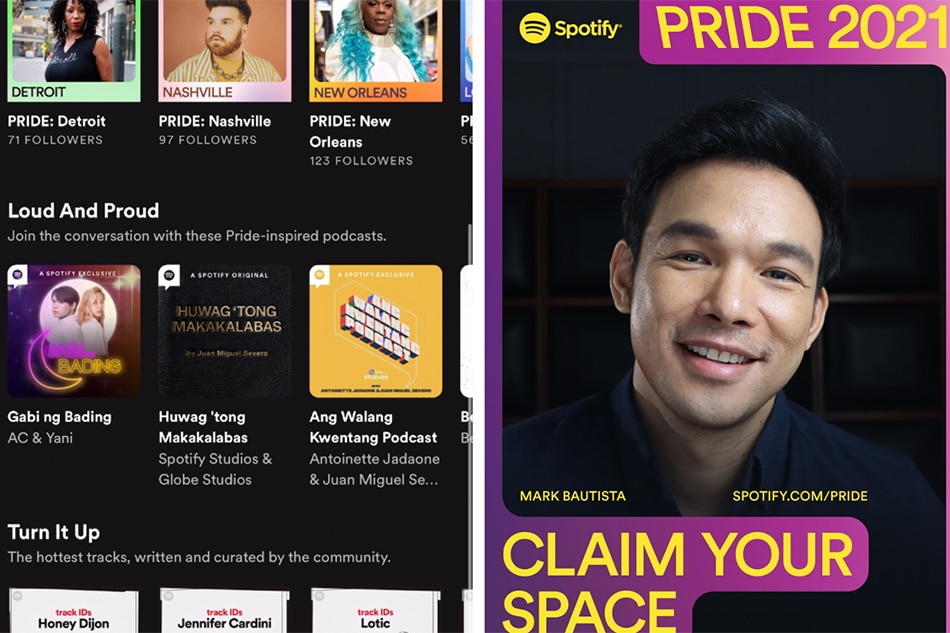 Mark Bautista, other LGBTQIA+ artists, allies in Spotify&#39;s &#39;Bahaghari&#39; playlist 1