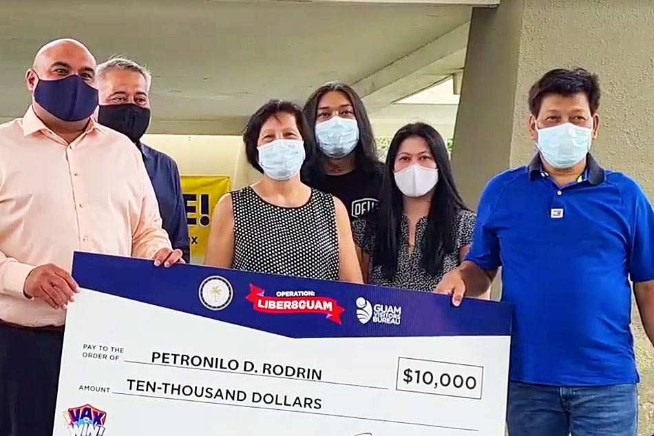 Pinoy wins $10,000 in Guam’s COVID-19 vaccination incentive program 1