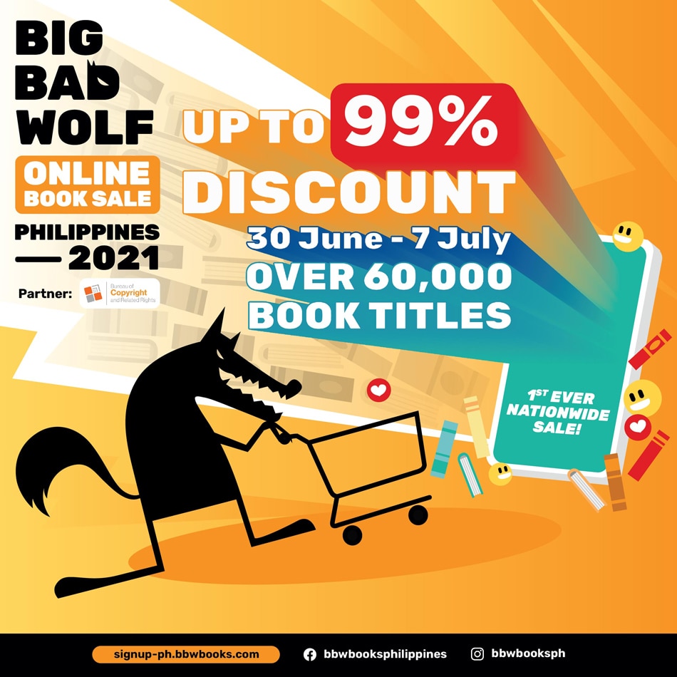 Big Bad Wolf book sale back in PH with new online site ABSCBN News