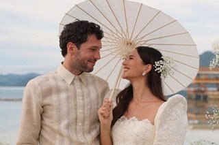 LOOK: Jessica Wilson marries long-time boyfriend in Palawan